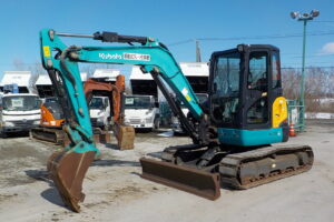 【江別店】平成３１年式　クボタ　バックホー　U40-6E　★0.14立米★配管付★クレーン仕様★