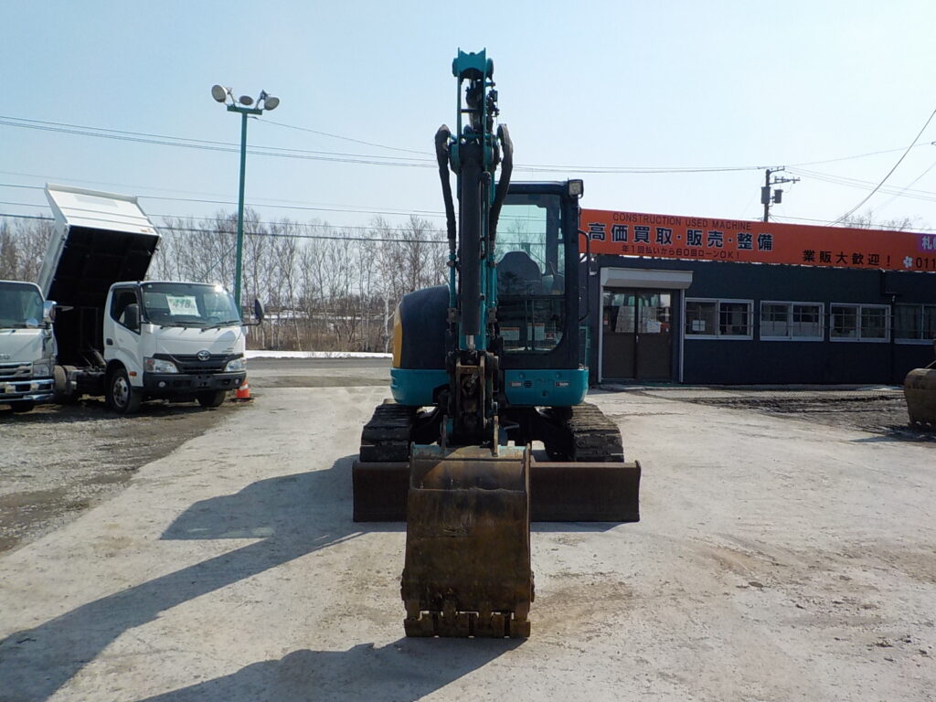 【江別店】平成３１年式　クボタ　バックホー　U40-6E　★0.14立米★配管付★クレーン仕様★