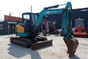 サムネイル: 【江別店】平成３１年式　クボタ　バックホー　U40-6E　★0.14立米★配管付★クレーン仕様★