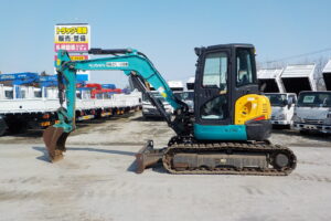 サムネイル: 【江別店】平成３１年式　クボタ　バックホー　U40-6E　★0.14立米★配管付★クレーン仕様★