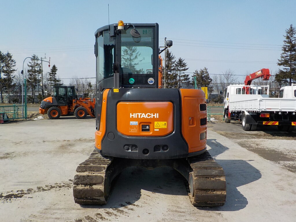 【江別店】令和１年式　日立　バックホー　ZX40U-5B　★0.14立米★配管付★クレーン仕様★エアコン付★