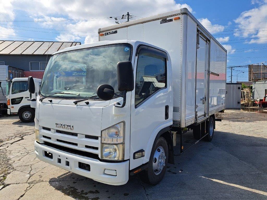 平成20年　エルフ ４tパネル　★ワイドロング★サイドドア★バックモニター付★車検1年付★