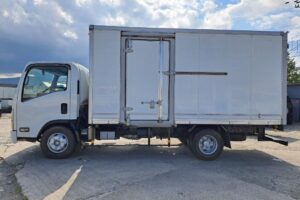 サムネイル: 平成20年　エルフ ４tパネル　★ワイドロング★サイドドア★バックモニター付★車検1年付★