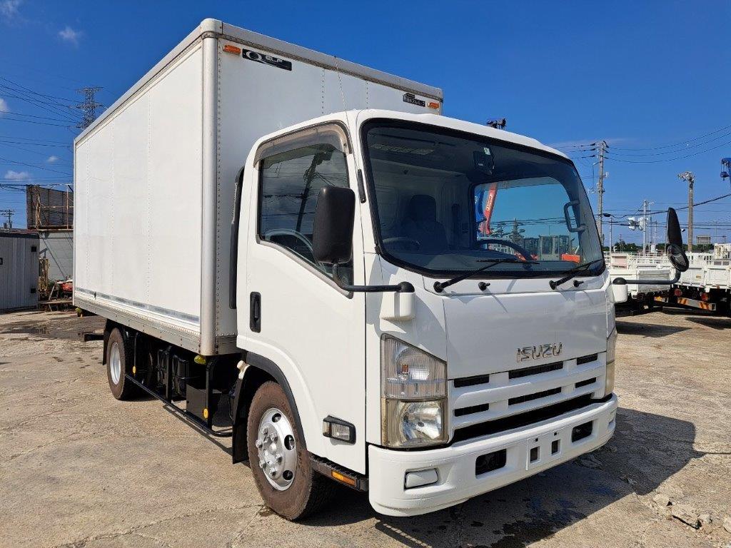 平成20年　エルフ ４tパネル　★ワイドロング★サイドドア★バックモニター付★車検1年付★