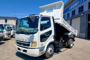 平成20年　ファイター４トンダンプ　コボレーン　三方開き　車検1年付
