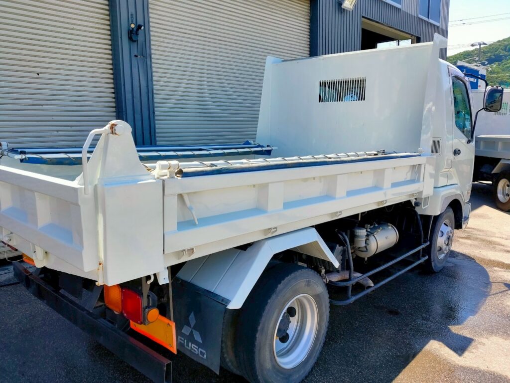 平成20年　ファイター４トンダンプ　コボレーン　三方開き　車検1年付