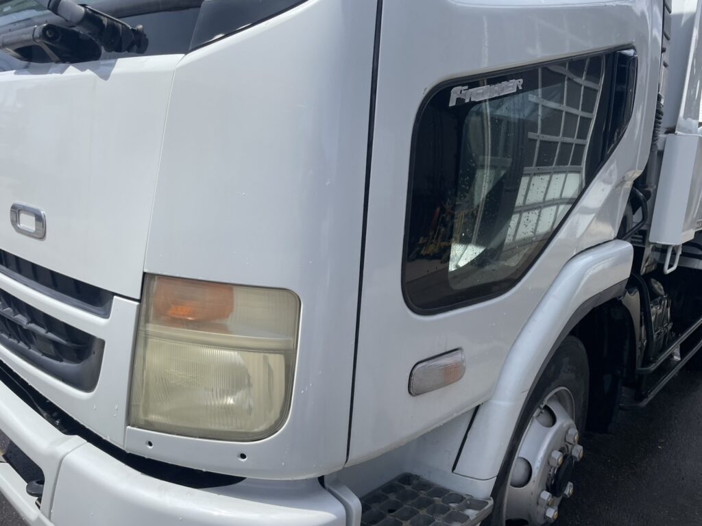 平成20年　ファイター４トンダンプ　コボレーン　三方開き　車検1年付