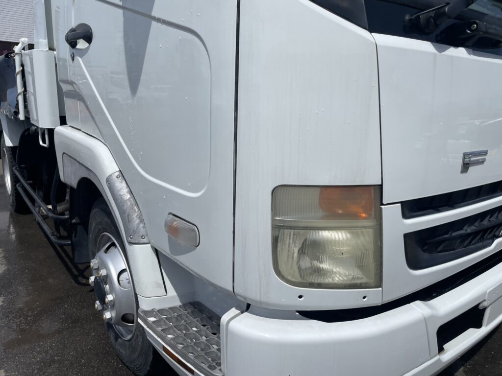 平成20年　ファイター４トンダンプ　コボレーン　三方開き　車検1年付