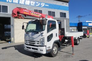 平成28年　　いすゞフォワード4トン4段クレーンラジコン　★荷台塗装済み！★排気量5190㏄！★車検1年付　★ラジコン