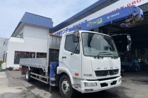 サムネイル: 平成25年　ファイター増トン4段クレーンアルミアオリ　ラジコン　差し違いアウトリガー