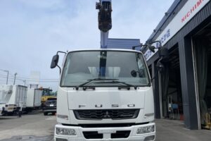 サムネイル: 平成25年　ファイター増トン4段クレーンアルミアオリ　ラジコン　差し違いアウトリガー