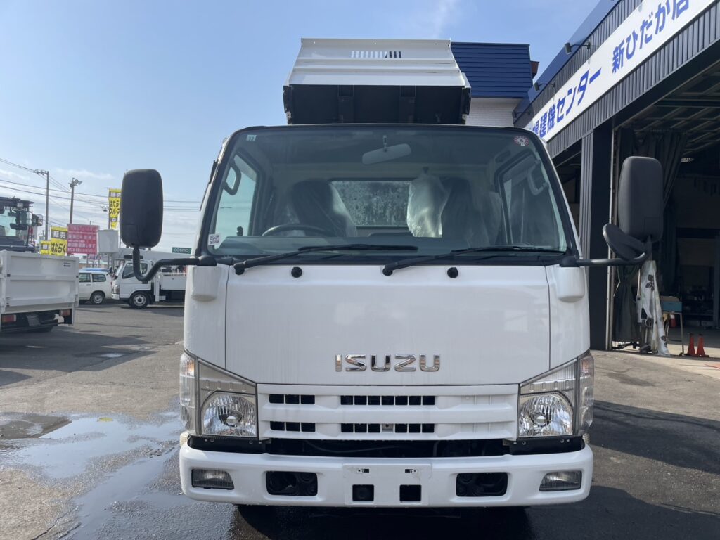 平成25年　エルフ2.85トンダンプ　４WD 荷台塗装済み　車検令和7年12月