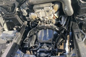 サムネイル: 平成23年　エルフ２トンダンプ　全塗装済み　車検1年付　コボレーン　フル装備　ETC　５MT