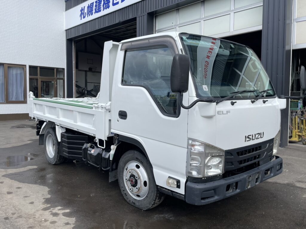 平成30年　エルフ２トンダンプ４WD　全塗装済み　