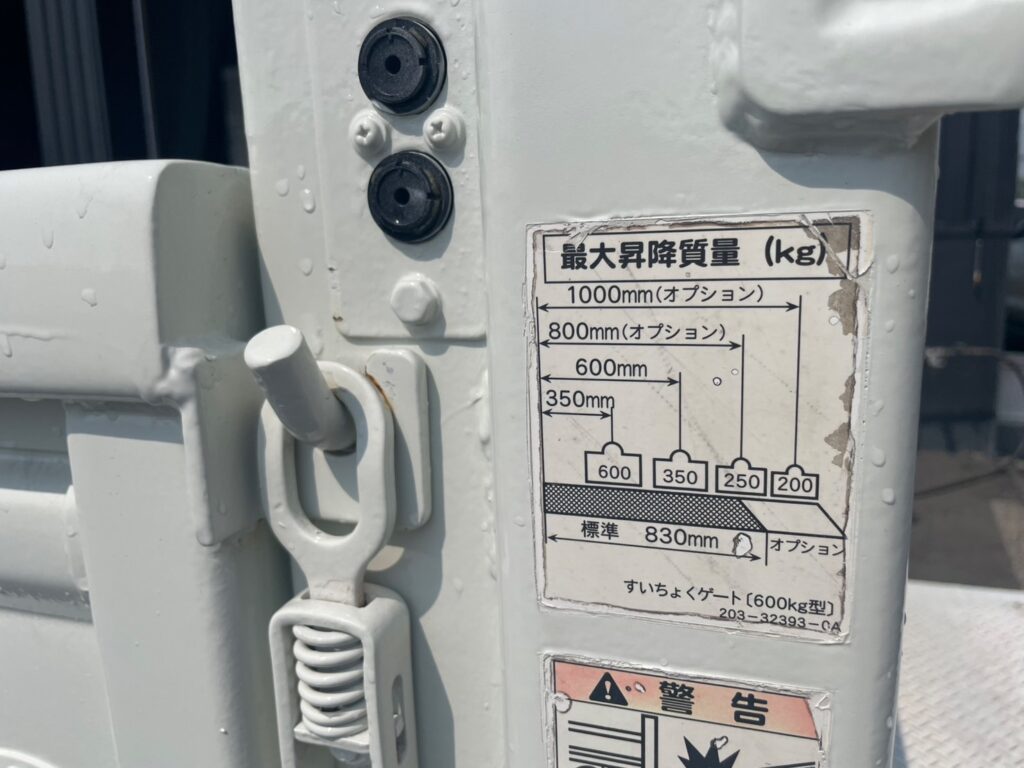 平成22年　デュトロ1.8トン平　ワイドロング　パワーゲート　荷台・下廻り塗装済