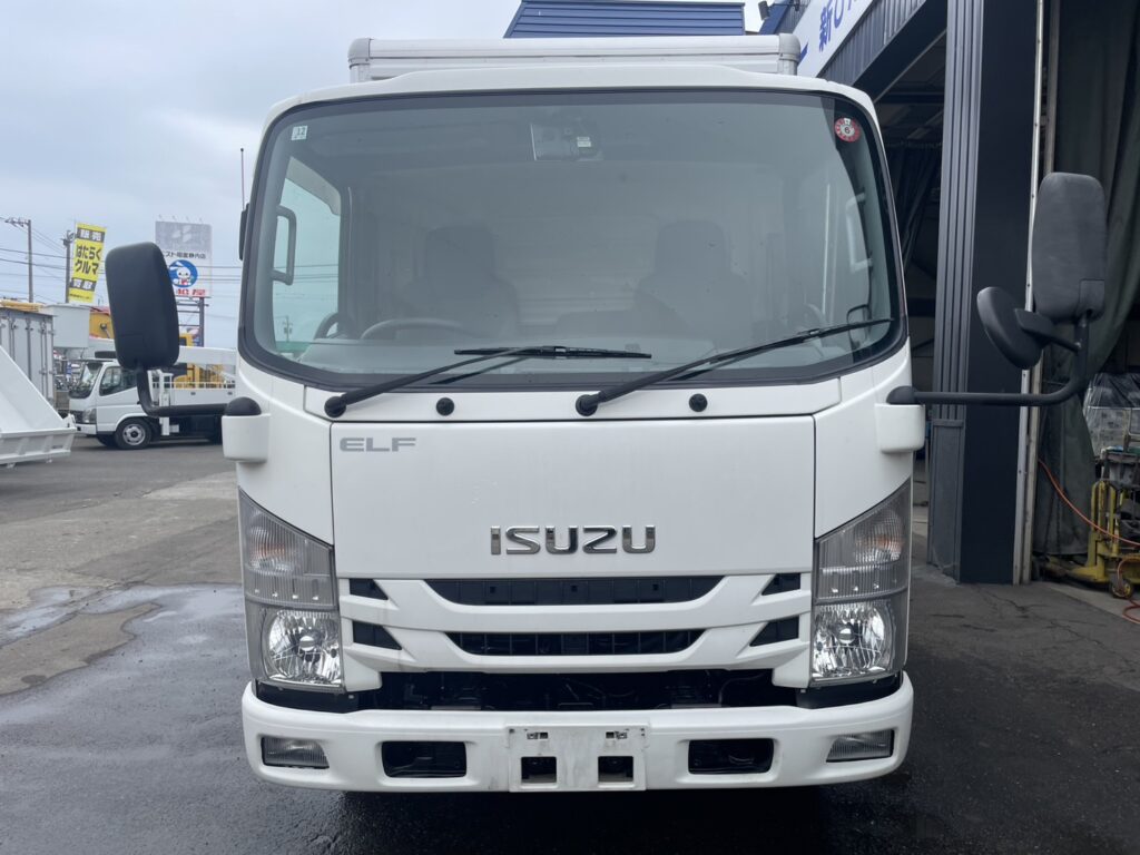 平成27年　エルフ２トンパネル　４WD　荷台・下廻り塗装済み　車検1年付