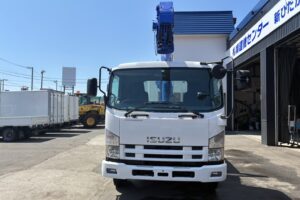 サムネイル: 平成20年　いすゞ　フォワード　４トン４段クレーン　フックイン（車検1年付）