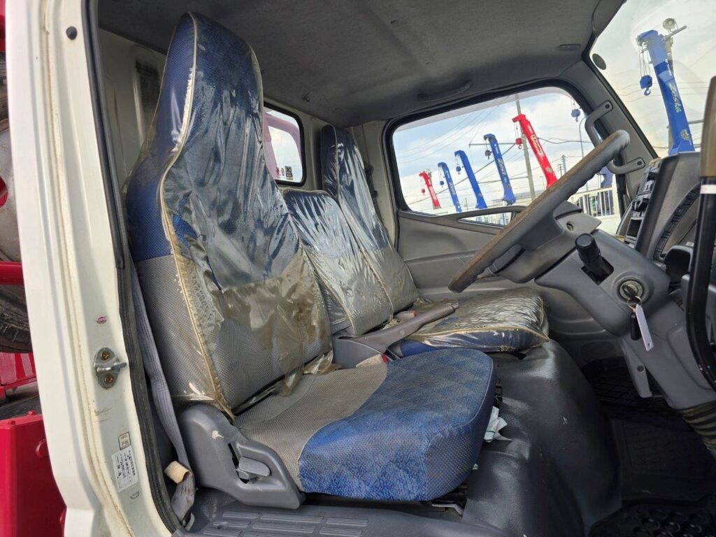 平成19年　三菱　キャンター　11.9ｍ高所作業車　スチールバケット・張り出し不要アウトリガー（車検2年付）