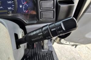 サムネイル: 平成19年　三菱　キャンター　11.9ｍ高所作業車　スチールバケット・張り出し不要アウトリガー（車検2年付）