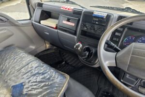 サムネイル: 平成19年　三菱　キャンター　11.9ｍ高所作業車　スチールバケット・張り出し不要アウトリガー（車検2年付）