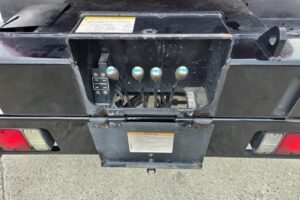 サムネイル: 平成19年　三菱　キャンター　11.9ｍ高所作業車　スチールバケット・張り出し不要アウトリガー（車検2年付）