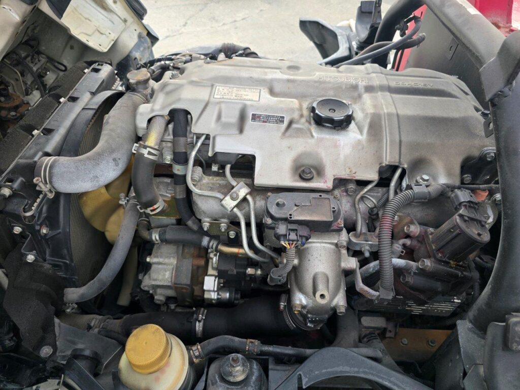 平成19年　三菱　キャンター　11.9ｍ高所作業車　スチールバケット・張り出し不要アウトリガー（車検2年付）