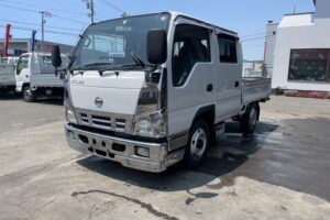 平成18年　アトラス0.95トンWキャブ　４WD　全塗装済み　車検1年付