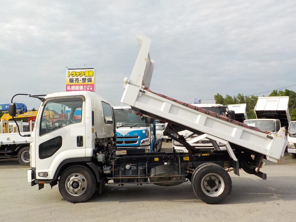 平成27年　フォワード 4ｔダンプ　★電動コボレーン★車検令和8年3月★