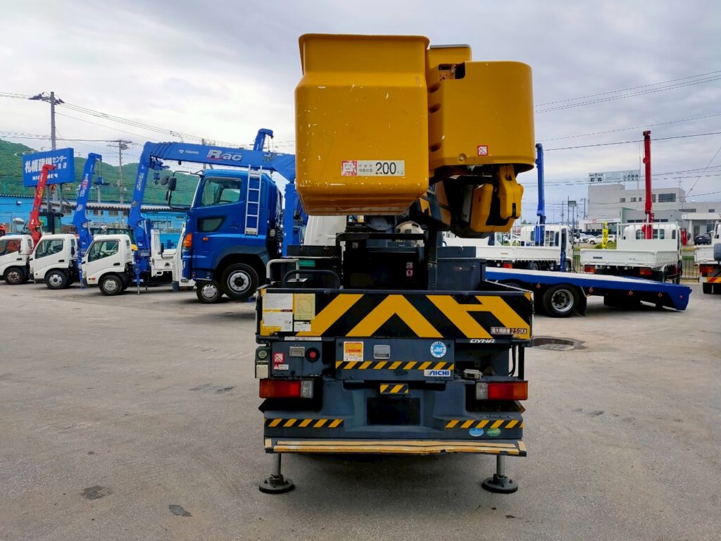 平成２５年　ダイナ9.9ｍ高所作業車　★ＦＲＰバケット