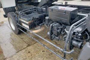 サムネイル: 平成25年　日野　レンジャー　４トンダンプ　電動コボレーン付・荷台塗装済！（車検令和7年10月）
