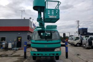 サムネイル: 平成19年　日野　デュトロ　16ｍ高所作業車　スチールバケット（車検2年付）