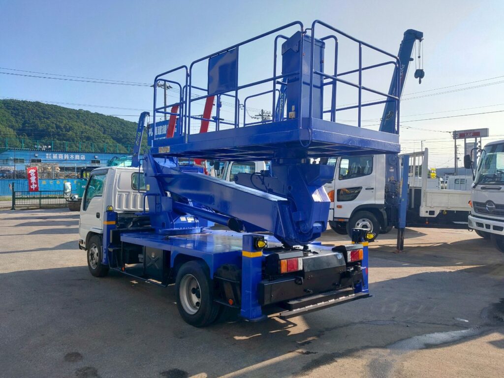 平成22年　エルフ 12ｍ高所作業車 スーパーデッキ　☆塗装済み！！