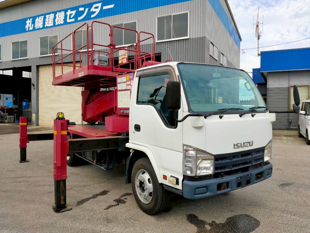 平成22年　エルフ 12ｍ高所作業車 スーパーデッキ