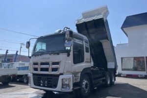 平成26年　ギガ大型ダンプ　電動コボレーン　走行53万キロ　車検1年付