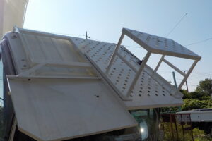 サムネイル: 平成20年　デュトロ 14.6ｍ高所作業車　★電工仕様★ウインチ★絶縁バケット★