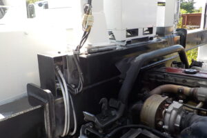 サムネイル: 平成20年　デュトロ 14.6ｍ高所作業車　★電工仕様★ウインチ★絶縁バケット★