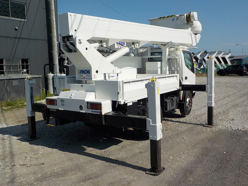 平成20年　デュトロ 14.6ｍ高所作業車　★電工仕様★ウインチ★絶縁バケット★