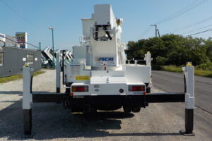 サムネイル: 平成20年　デュトロ 14.6ｍ高所作業車　★電工仕様★ウインチ★絶縁バケット★