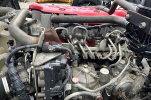 サムネイル: 平成27年　日野　レンジャー　４トンダンプ　電動コボレーン付・荷台塗装済！（車検1年付）