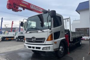 平成23年　レンジャー４トン4段クレーンロング　ラジコン　フックイン　全塗装済み　６MT