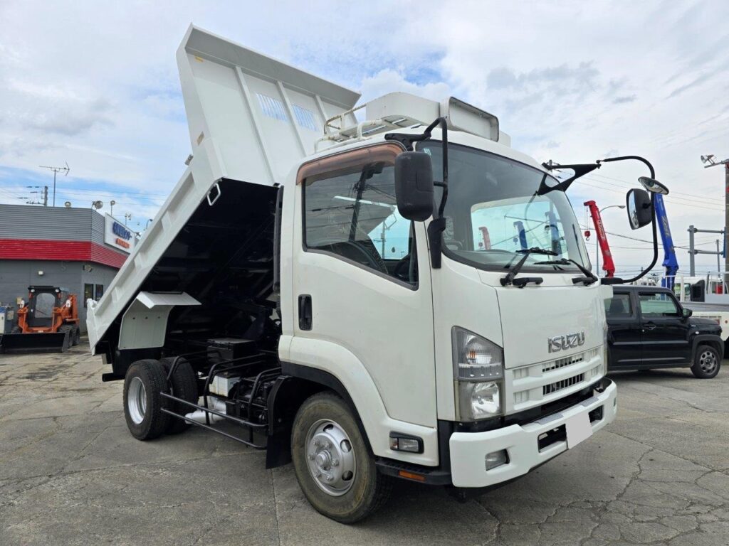 平成24年　いすゞ　フォワード　４トンダンプ　コボレーン付（車検令和７年10月）
