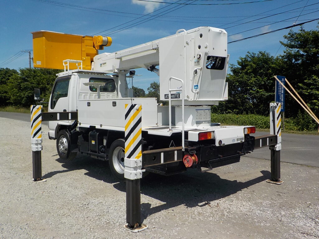平成21年　エルフ 14.6ｍ高所作業車　★電工仕様★ウインチ★絶縁バケット★車検令和7年9月
