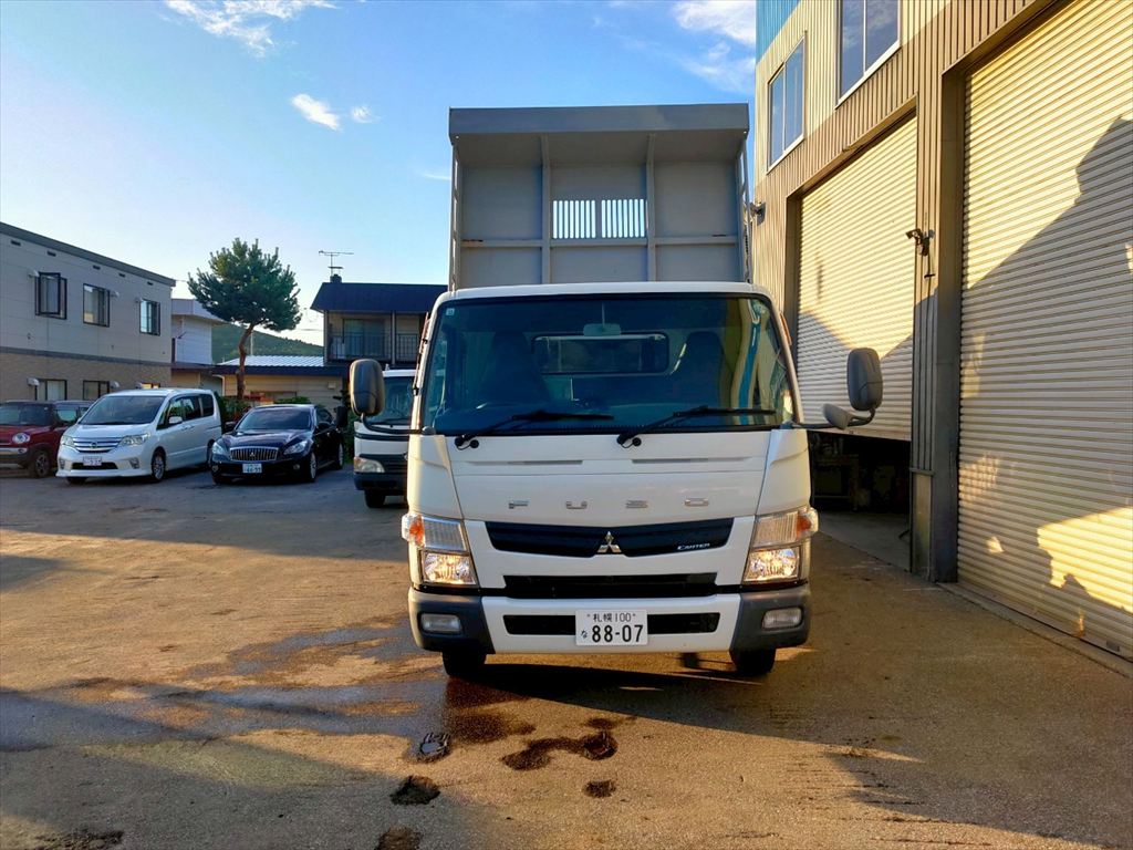◆平成26年　三菱　キャンター2ｔファームダンプ　◆低走行　◆フル装備 　◆ＡＢＳ ◆バックカメラ (車検1年付）◆札幌・江別・旭川・北見・釧路どこでも全国対応可能です！◆