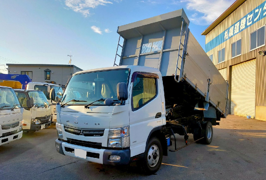 ◆平成26年　三菱　キャンター2ｔファームダンプ　◆低走行　◆フル装備 　◆ＡＢＳ ◆バックカメラ (車検1年付）◆札幌・江別・旭川・北見・釧路どこでも全国対応可能です！◆