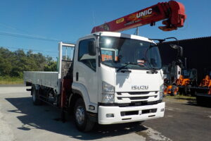 サムネイル: 令和2年　フォワード 4ｔ4段クレーンロング　★フックイン★ラジコン★車検1年付★