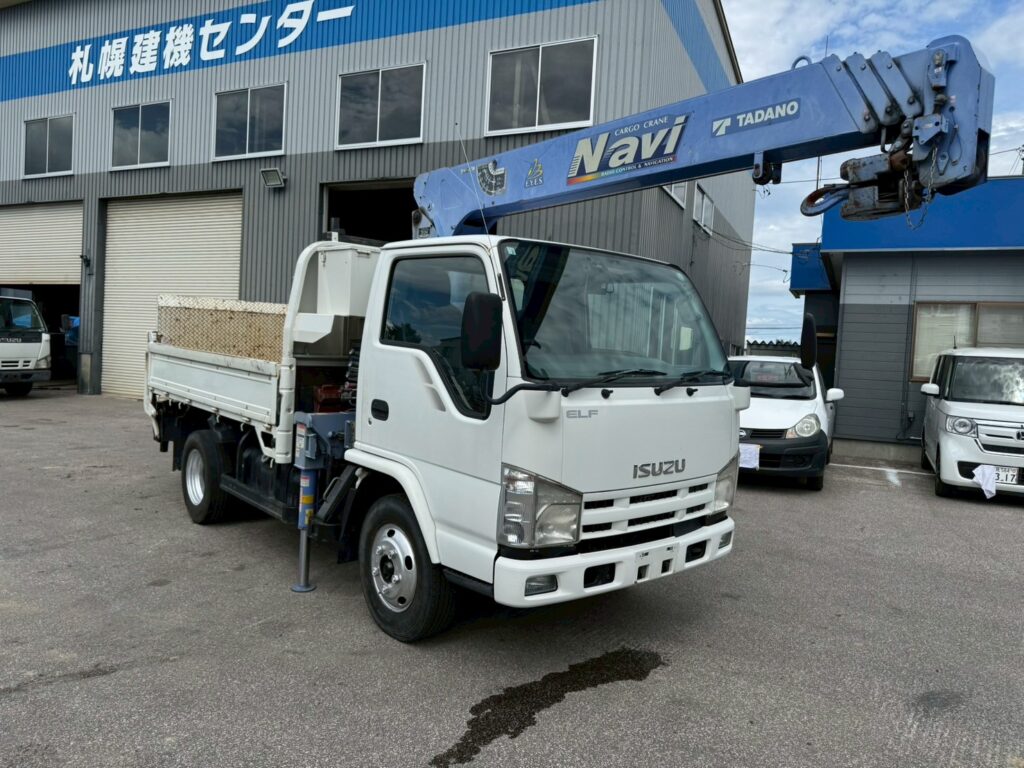 平成２０年　エルフ　１.９トン４段クレーンＰ／Ｇ　ラジコン　★希少