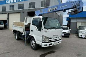 サムネイル: 平成２０年　エルフ　１.９トン４段クレーンＰ／Ｇ　ラジコン　★希少