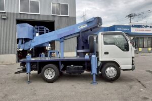 サムネイル: H19 エルフ 12ｍ 高所作業車　★フル装備　★タダノ ＡＴ－１２１ＴＧ　★5ＭＴ
