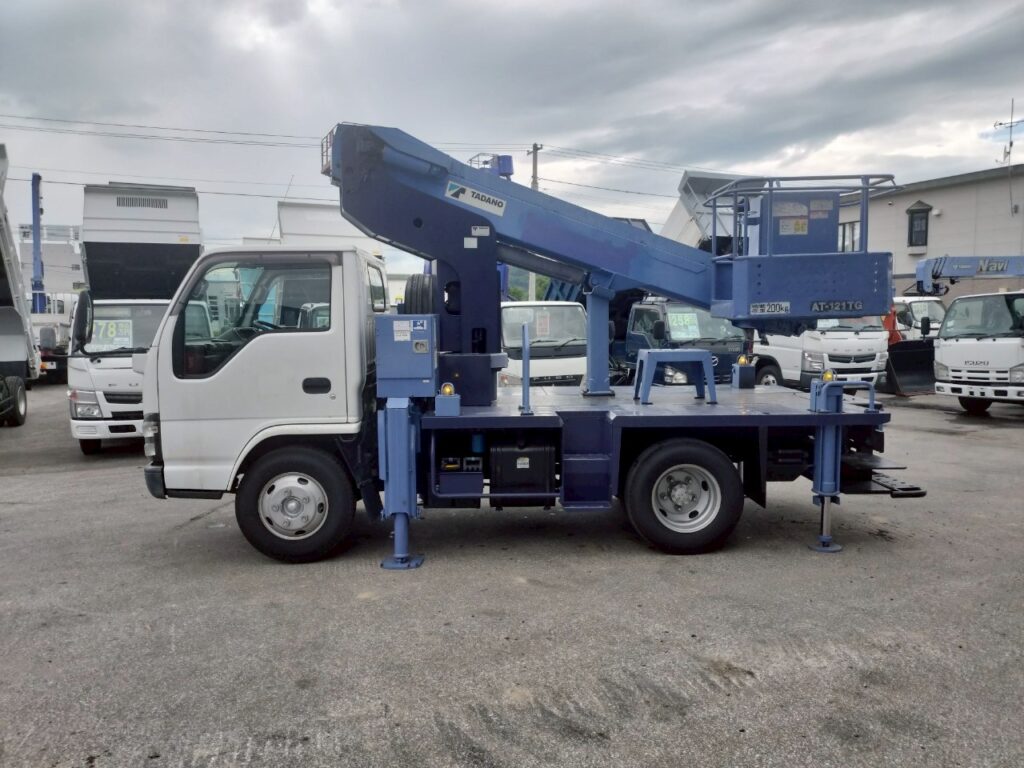 H19 エルフ 12ｍ 高所作業車　★フル装備　★タダノ ＡＴ－１２１ＴＧ　★5ＭＴ