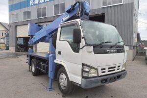 サムネイル: H19 エルフ 12ｍ 高所作業車　★フル装備　★タダノ ＡＴ－１２１ＴＧ　★5ＭＴ